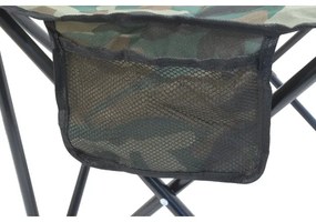 Sedia da campeggio pieghevole camouflage