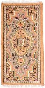 Agra Tappeto orientale 30x60 Beige (Indian) Annodato A Mano