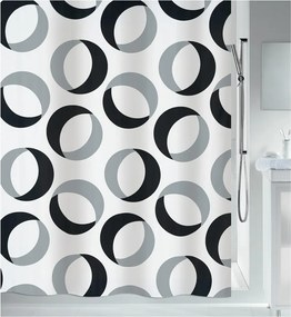 Tenda per doccia 180x200 cm Rings – Spirella
