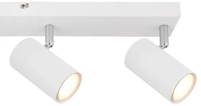 Globo 57911-4W - Faretto ROBBY 4xGU10/35W/230V bianco