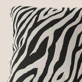 Stripe cuscini geometrici in tessuto Idrorepellente disponibile in diversi colori nero
