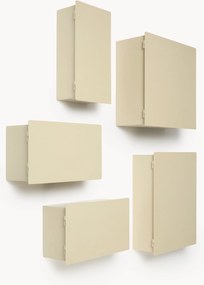 Set di 5 mensole da parete in metallo Kelly