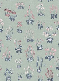 Little Greene Tapete Millefleur - Chambray