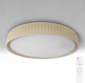 Brilagi - Plafoniera da soffitto dimmerabile a LED LUCIA LED/60W/230V Ø 59 cm beige+telecomando