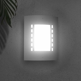 Applique Bianca E27 da parete IP54 per esterni - serie METRO