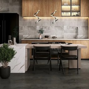 Lampadario LED a sospensione con filo COLIA LED/19W/230V nero/oro