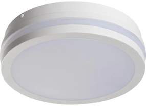 Kanlux 38777 - Lampada LED da esterno con sensore BENO 12/18W/230V 3000/3500/4000K IP65 bianco