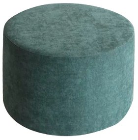 Pouf per interni Zoya verde x 60 x H 42 cm