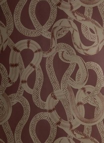 Studio Lisa Bengtsson Carta da parati Snake Peak - red