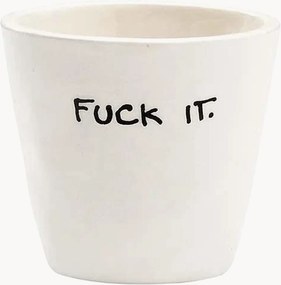 Tazzina da caffè in ceramica Fuck It