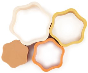 Bieco - Fiore in silicone impilabile - Chocolate Bliss