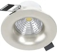 Faretto Ad Incasso Moderno Saliceto In Alluminio Nichel Satinato Led 6W