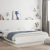 Giroletto con Cassetti Bianco 180x200 cm in Legno Multistratocod mxl 133437