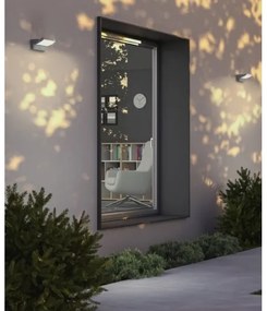 Redo 90587 - Lampada da esterno LED con sensore FLIP LED/20W/230V 3000K IP54 antracite