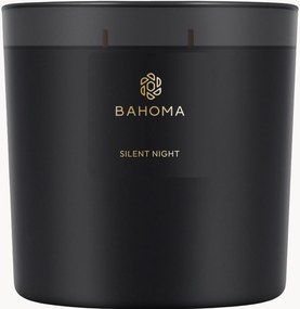 Candela profumata fatta a mano a tre stoppini Silent Night (mandarino, abete e vaniglia)
