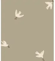 Sandberg Carta da parati Frida - Olive Green
