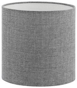 Eglo 32495 - Paralume universale TUNJA E27 diametro 18 cm grigio