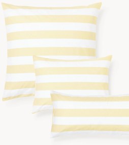 Federa reversibile in cotone a righe Lorena