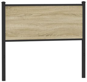 Testiera Sonoma 107 Cm İn Legno Multistrato E Acciaio /