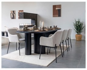 Tappeto in lana color crema tessuto a mano 160x230 cm Surat - House Nordic