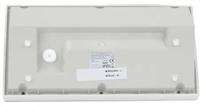Applique a LED da esterno LED/12W/230V 4000K IP65 bianco