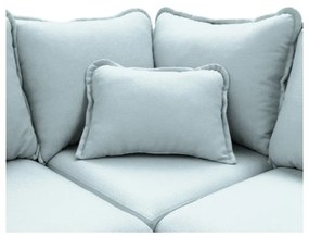 Divano angolare azzurro (angolo destro) Beata - Ropez