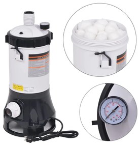 Pompa Con Filtro Per Piscine 185 W 4,4 M³/h /