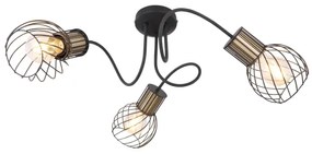 Globo 54013-3 - Lampadario a plafone ARGUSTO 3xE27/40W/230V