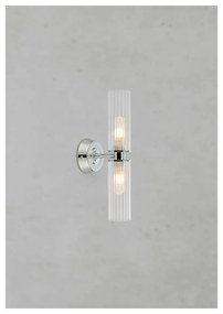 Lampada da parete argentata Rimini – Markslöjd