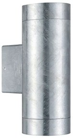 Tin Maxi Double Applique da Esterno Galvanized Steel- Nordlux