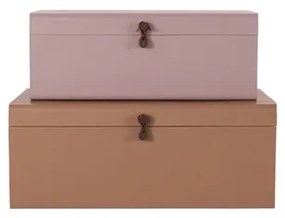 Metallo Immagazzinamento Beige/Rosa - House Doctor