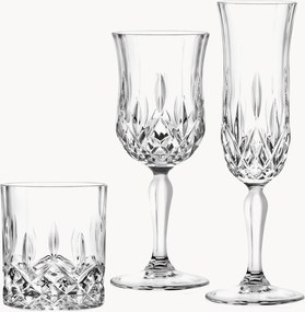 Set di 18 bicchieri da bar in cristallo Opera