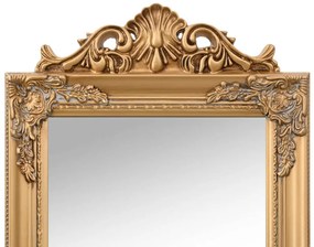 Specchio Autoportante Dorato 40x160 cm