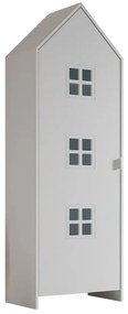 Armadio per bambini bianco 58x172x37 cm Casami Bruges – Vipack