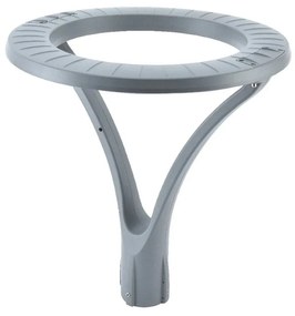 Lampione stradale Led Minamal 100W Grigio IP65 Bianco neutro 4000K M LEDME