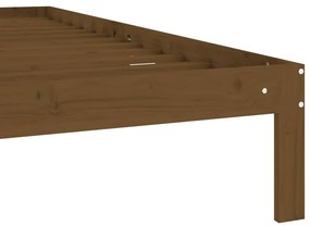 Giroletto Marrone Miele in Legno Massello di Pino 100x200 cm