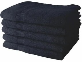 Set di asciugamani TODAY Blu Marino 5 Pezzi 70 x 130 cm