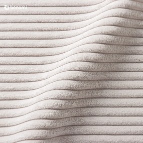 Letto matrimoniale imbottito beige con contenitore con rete inclusa 180x200 cm Cube – Meise Möbel