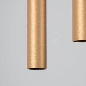 Sollux SL.1305 - Lampadario a sospensione con filo PASTELO 2xG9/8W/230V oro