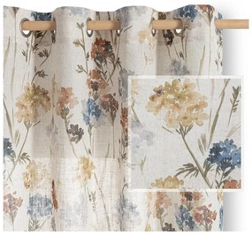 Tenda color crema 135x250 cm Flosi – Restilo