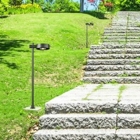 Lampada da esterno LED/7W/230V 4000K IP65, nera, 102 cm