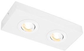 Briloner 3996026 - Faretto LED CTS 2xLED/4W/230V 2700/4000K bianco