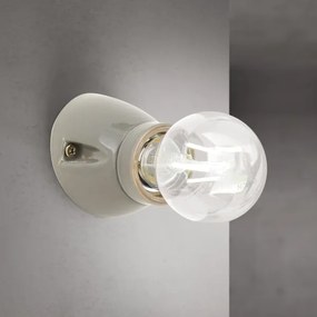 Orion - Applique da parete FROST 1xE27/60W/230V grigia