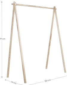 Appendiabiti in legno di pino Hongi - Karup Design