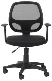 Sedia da ufficio nera Davis - Støraa