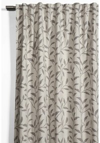 Tenda grigia/beige in misto lino 140x245 cm List – Sehlbach