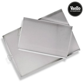 Vassoio da Forno Vaello 75495 31 x 25 cm Alluminio Cromato