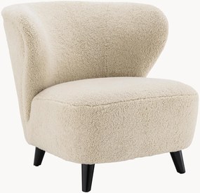Poltrona lounge in teddy Hydra
