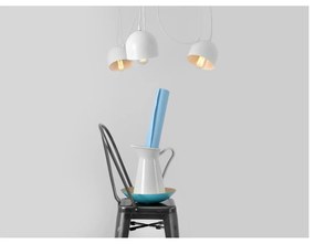 Lampada a sospensione bianca per 4 lampadine Popo - CustomForm