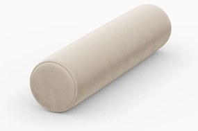 Cuscino in velluto beige per divano componibile Rome Velvet - Cosmopolitan Design